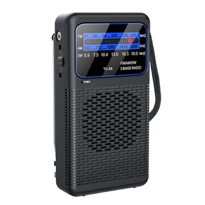 Portable Radio Small Radio Battery Powered AM/FM/SW Broadcast Receiver  - Picture 1 of 12
