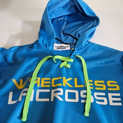 Sudadera con Capucha de Reckless Lacroosse Adulto Mediana Estampado Gráfico Bolsillos Foto 1 de 4