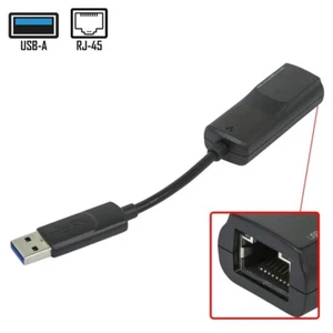 USB 3.0 to Ethernet RJ45 CAT5/6 Gigabit Extension Adapter Converter Cable LAN - Picture 1 of 4