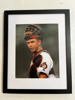 Nueva foto a color 8x10 de los Gigantes de San Francisco Great Buster Posey enmarcada y mate- Foto 1 de 2