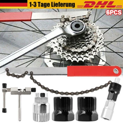Kassetenabzieher Set Kettenpeitsche Zahnkranzabzieher für alle Shimano Kränze - Bild 1 von 4