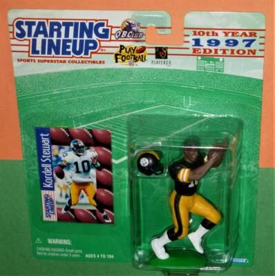 Cordell Stewart Pittsburgh Steelers 1997 #10 alineación inicial Foto 1 de 3