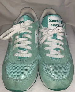 Saucony Shadow S1108-621 Women’s Size 7 Green Sneakers XT 600 - Picture 1 of 7