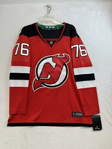 Women's Fanatics P.K. Subban Red New Jersey Devils Home Breakaway Jersey X-Large - Picture 1 of 9
