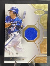 PAUL MOLITOR "GAME-USED" JERSEY RELIC HOF 2023 TOPPS TIER ONE BLUE JAYS