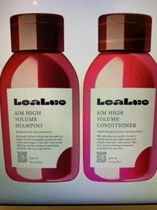 Lealuo Hair Care Shampoo & Conditioner 100% Vegan 10.14 oz-AIM HIGH VOLUME - Picture 1 of 1