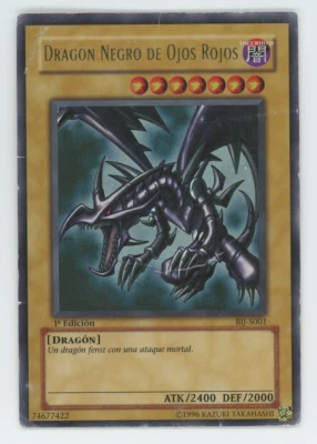 Spanish Red-Eyes B. Dragon BIJ-S001 1st Edicion Dragon Negro De Ojos Rojos - Image 1 of 4