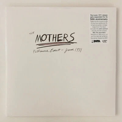 3X 12" LP Vinyl Frank Zappa The Mothers 1971 Fillmore East First Press - ED116 - Image 1 of 2