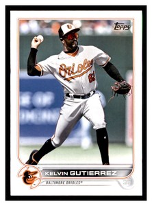 2022 Topps Update #US319 KELVIN GUTIERREZ Baltimore Orioles ~E7A