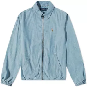 POLO RALPH LAUREN BAYPORT WINDBREAKER Jacke Denim Blau Grösse XL - Bild 1 von 1