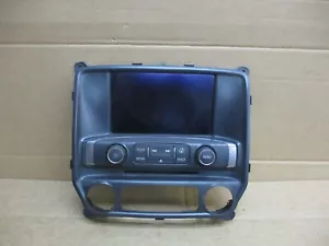 17 18 Chevy Silverado Radio Control Display Screen Faceplate Dash Trim 84096255 - Imagen 1 de 6