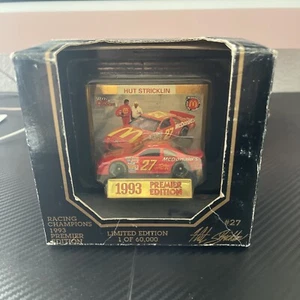 VINTAGE 1993 NASCAR Racing Champions Prima Edizione Stricklin McDonalds Natale - Foto 1 di 7