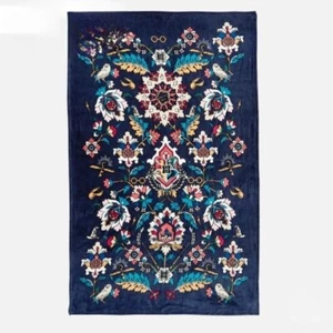 Vera Bradley Harry Potter Home to Hogwarts Plush Throw Blanket 80" x 50" New - Picture 1 of 3