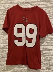 The Nike Tee J.J. Watt Arizona Cardinals #99 Red T-Shirt Size Small - Picture 1 of 9
