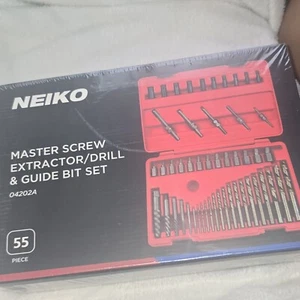 Neiko Master Screw Extra/drill 55 Piece And Guide Bit Set 04202A Sealed - Picture 1 of 2