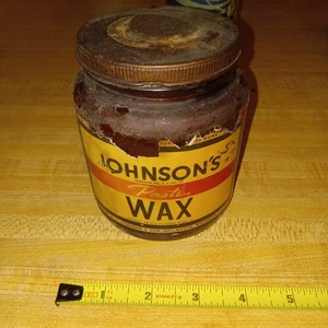 Johnson Wachsglas Vintage Glas - Bild 1 von 3