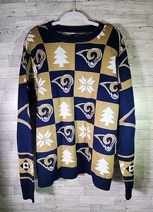 Los Angeles Rams Weihnachtspullover NFL Holiday Knit Ugly LA Football Gr. XL - Bild 1 von 7