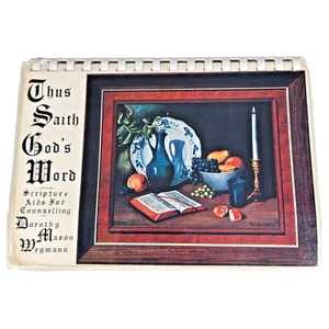 Thus Saith Gods Word Scripture Aids Bible Dorothy Weymann Counseling Christian - Picture 1 of 18