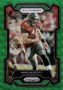 2023 Panini Prizm - Mike Alstott #280 Green Wave Prizm  - Picture 1 of 2