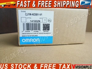 Omron CJ1W-AD081-V1 PLC Module CJ1WAD081V1 One Year Warranty US Free TAX - Picture 1 of 2