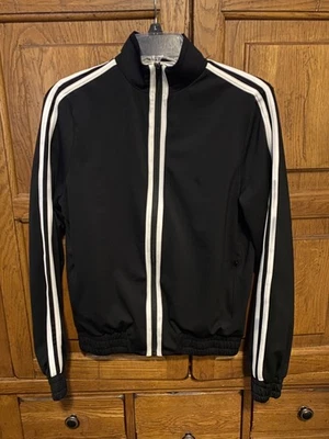 Chaqueta de tenis para mujer Splits59 Fox Techflex negra/blanca pequeña venta al por menor por $178 Foto 1 de 4