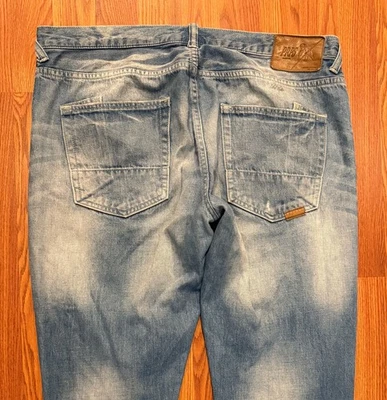PRPS Jeans Mens 38x32 Denim Pants Japan Button Fly E63P55X Fade Y2K - Image 1 of 4
