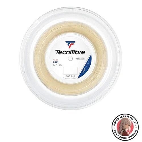 Nouveau Tecnifibre Tennis Gut String TGV 1,25mm 200m Roll TFR205 - Photo 1/1
