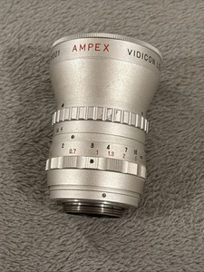 AMPEX Vidicon Lens 12,5mm 1:1.4 Lens C Mount No. 13293 Teil 7076001 - Bild 1 von 9