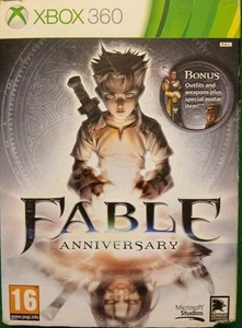 Fable Anniversary Xbox 360 Game Microsoft Video Game Case PAL Lionhead Studios - Picture 1 of 1