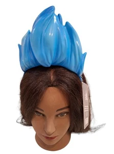 Disney Parks Villains Light Up Blue HADES lames Glow Plastic Ears Headband NEW - Picture 1 of 4