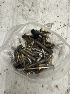 Vintage Brass Screws Lot - Picture 1 of 4