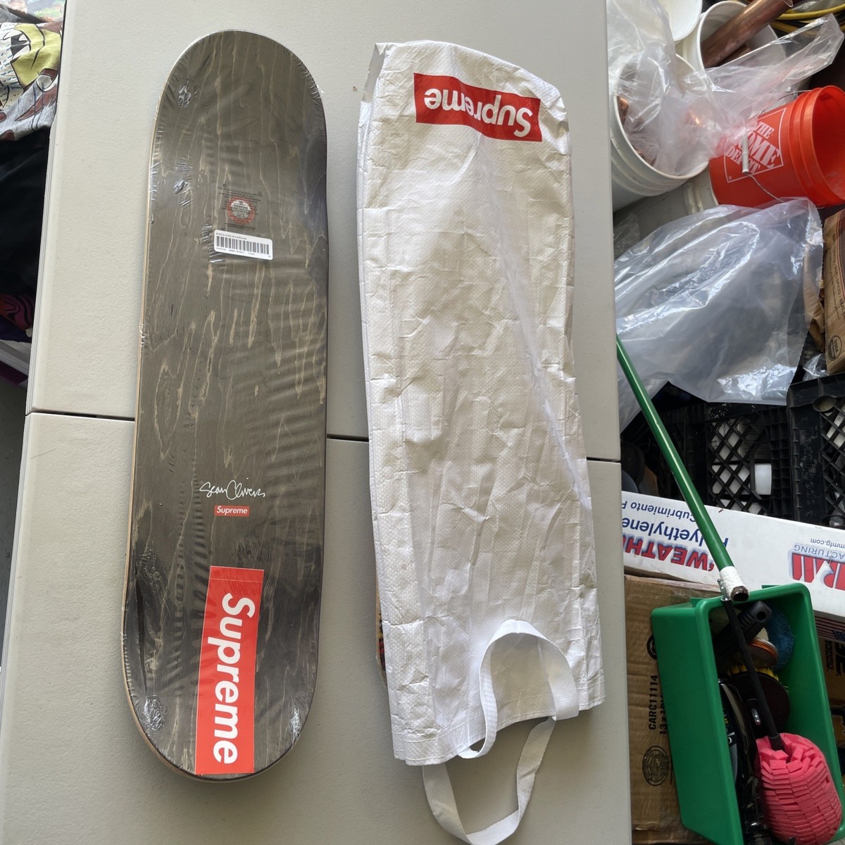 シュプリーム Paint Skateboard White 8.25 ×32（mm6 supreme