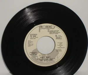 The Hustlers Disco Baby Promo Stereo Mono 45 Funk Soul Hustling James Brown - Picture 1 of 2