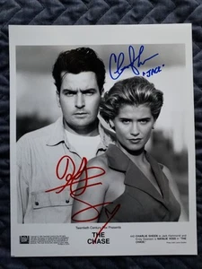 CHARLIE SHEEN & KRISTY SWANSON original signed handsigniertes 8x10 Foto - Bild 1 von 1