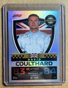 2023 Topps Turbo Attax Legend David Coulthard Foil #347 - Picture 1 of 1