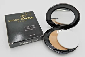 Avon Smooth Minerals Pressed Foundation: NUDE T04, neu, alter Lagerbestand, eingestellt - Bild 1 von 4