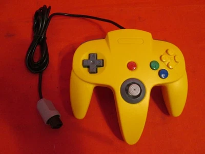 Controller Remote In Yellow For N64 Brand New 2235 - Image 1 of 4