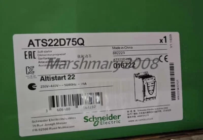 Schneider Soft Starter ATS22D75Q soft starte - Image 1 of 4