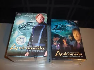 Andromeda Season 1 & 2 Collection New DVD Lot Gene Roddenberry Starship Scifi - Picture 1 of 8