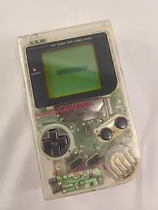 NINTENDO GAME BOY DMG-01 TRASPARENTE TRASLUCIDO -TESTATO- - Foto 1 di 9