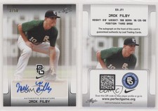 2017 Leaf Perfect Game National Showcase Black /50 Jack Filby #BA-JF1 Auto