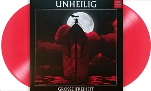 Unheilig - Grosse Freiheit Limited Transparent Red 2 Vinyl LP 1500 Worldwide NEU - Imagen 1 de 1