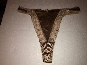 Victoria's Secret VTG 2005 RARE Second Skin Thong Panty Size S - Picture 1 of 6