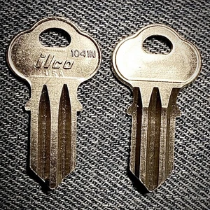 1041N ILCO Key Blanks For Chicago, Eaton, Culter Hammer, Motorola, Square D - Imagen 1 de 1