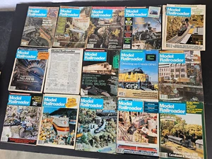 Model Railroader Magazine Lot of 26 1980s Bulk Vintage Train Hobby Books - Picture 1 of 14