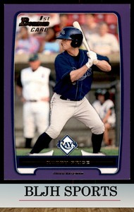 2012 Bowman #BP20A Robby Price RC Tampa Bay Rays
