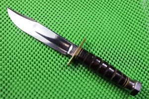 MARBLE`S PILOT SURVIVAL KNIFE 1960’s ROLLER COASTER MARKING-ORIGINAL - REF 139 - Picture 1 of 9