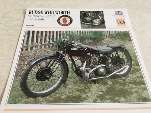 Rudge 500 Ulster Grand Prix 1928 Motorcycle Atlas Collection UK | eBay UK