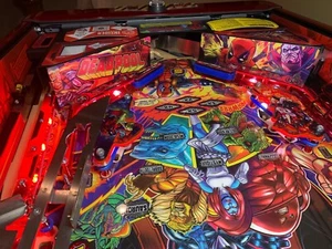 Deadpool Pinball Mod Apron Wall Decal( SOLD AS A PAIR) - Picture 1 of 4