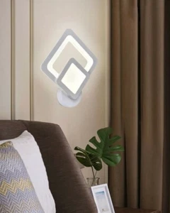 Applique Lampada da parete per muro a LED 12W moderna Rombi Luce per interno - Foto 1 di 9